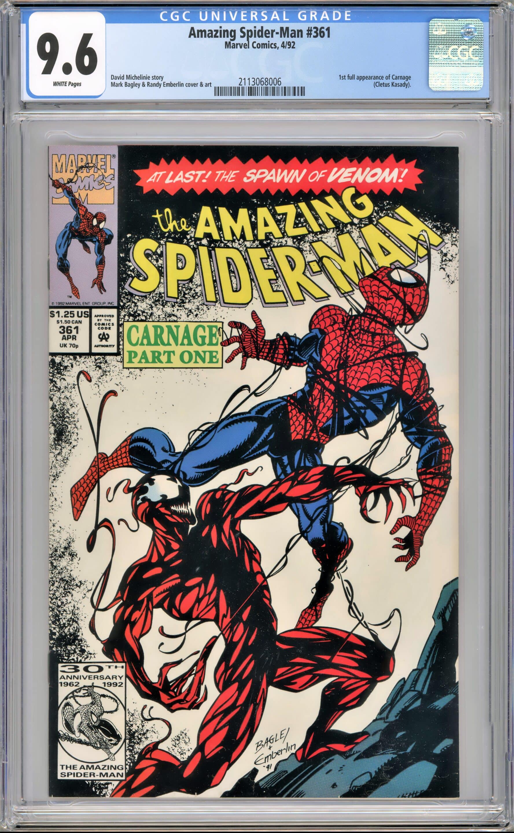 Amazing Spider-Man 361 CGC