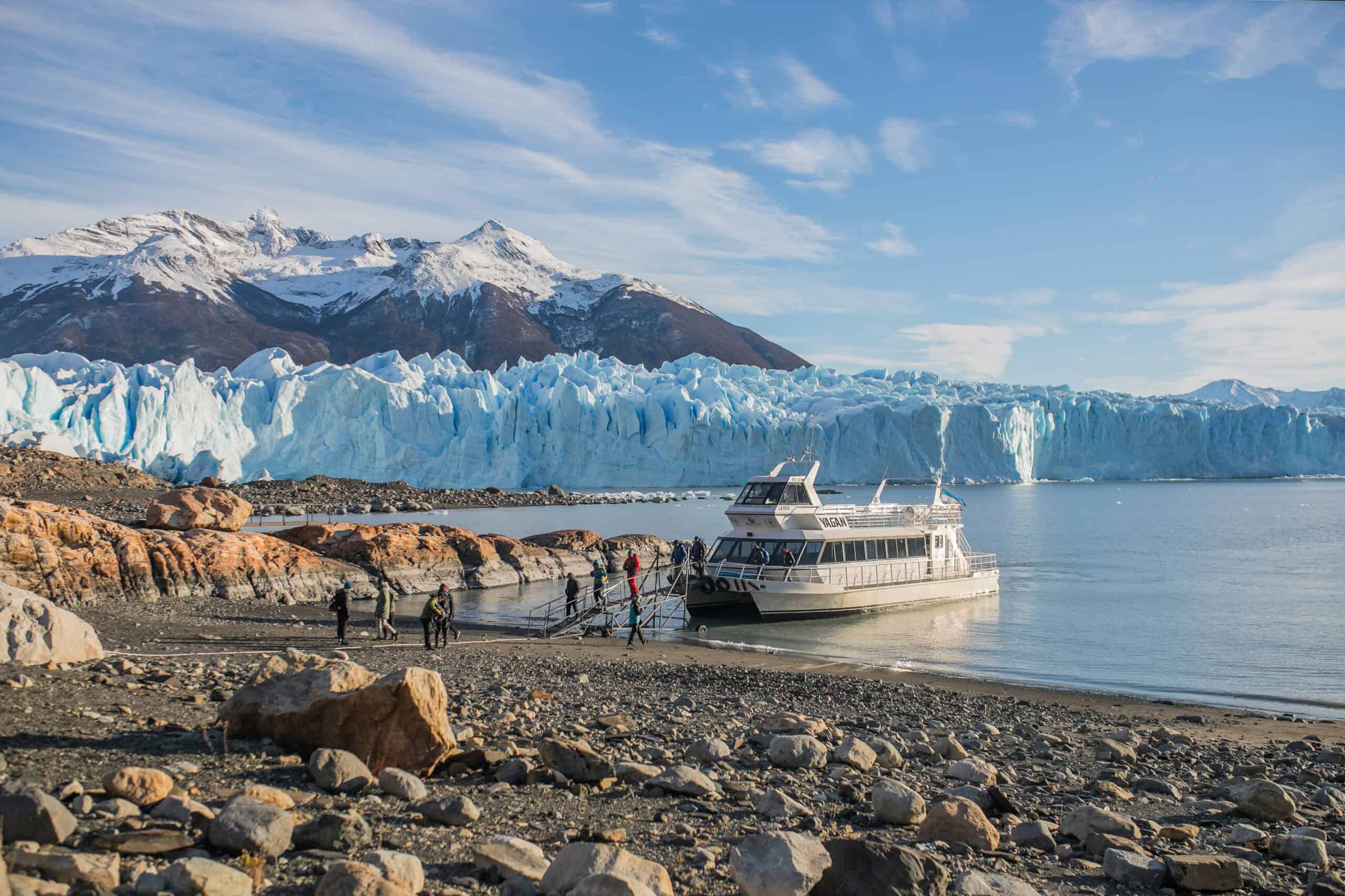 Safari Azul vista glaciar