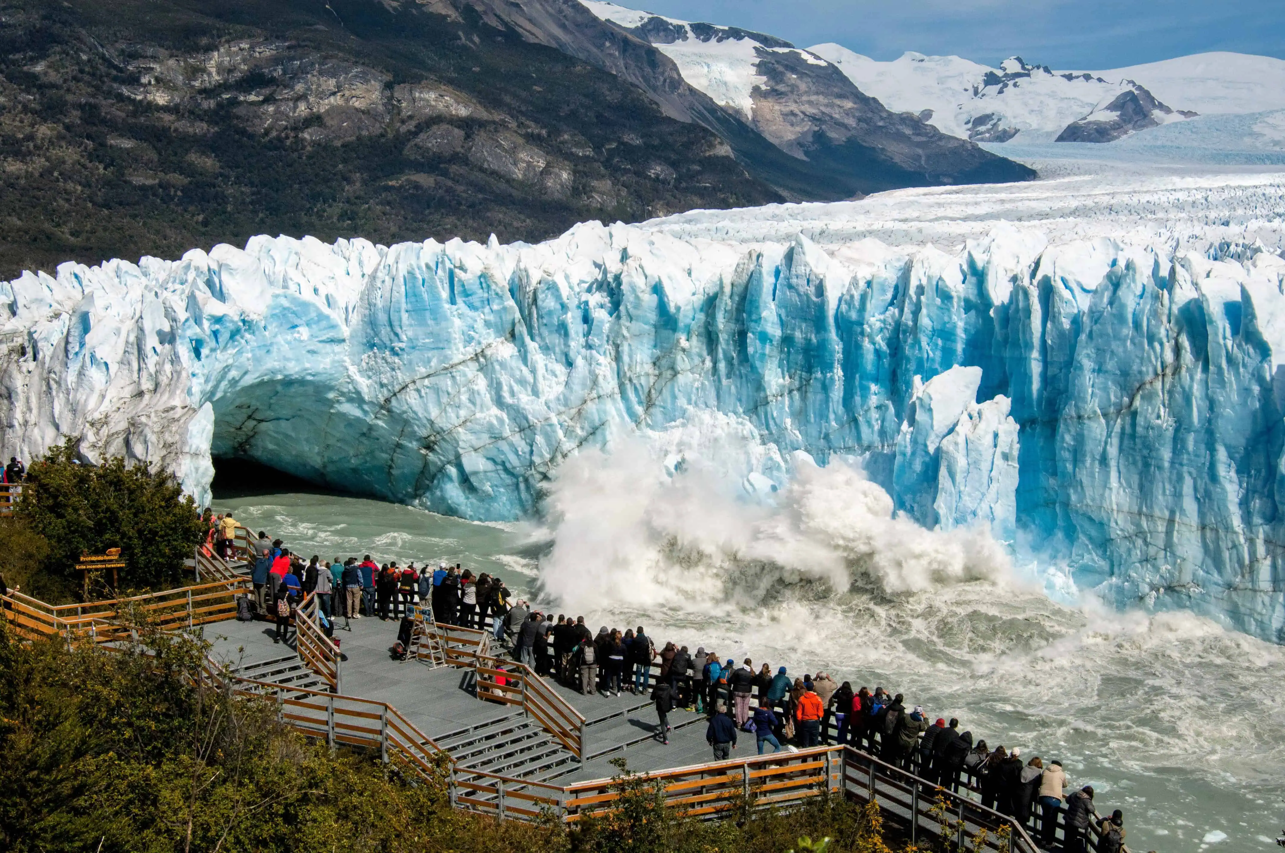 Desprendimiento Glaciar Perito Moreno