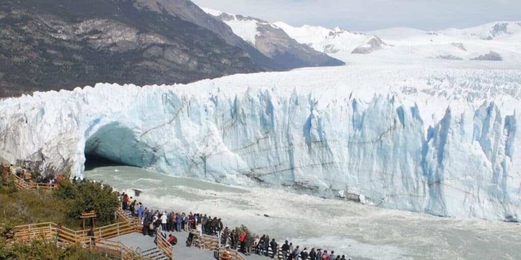 A face sul do Glaciar Perito Moreno, El Calafate, Patagônia