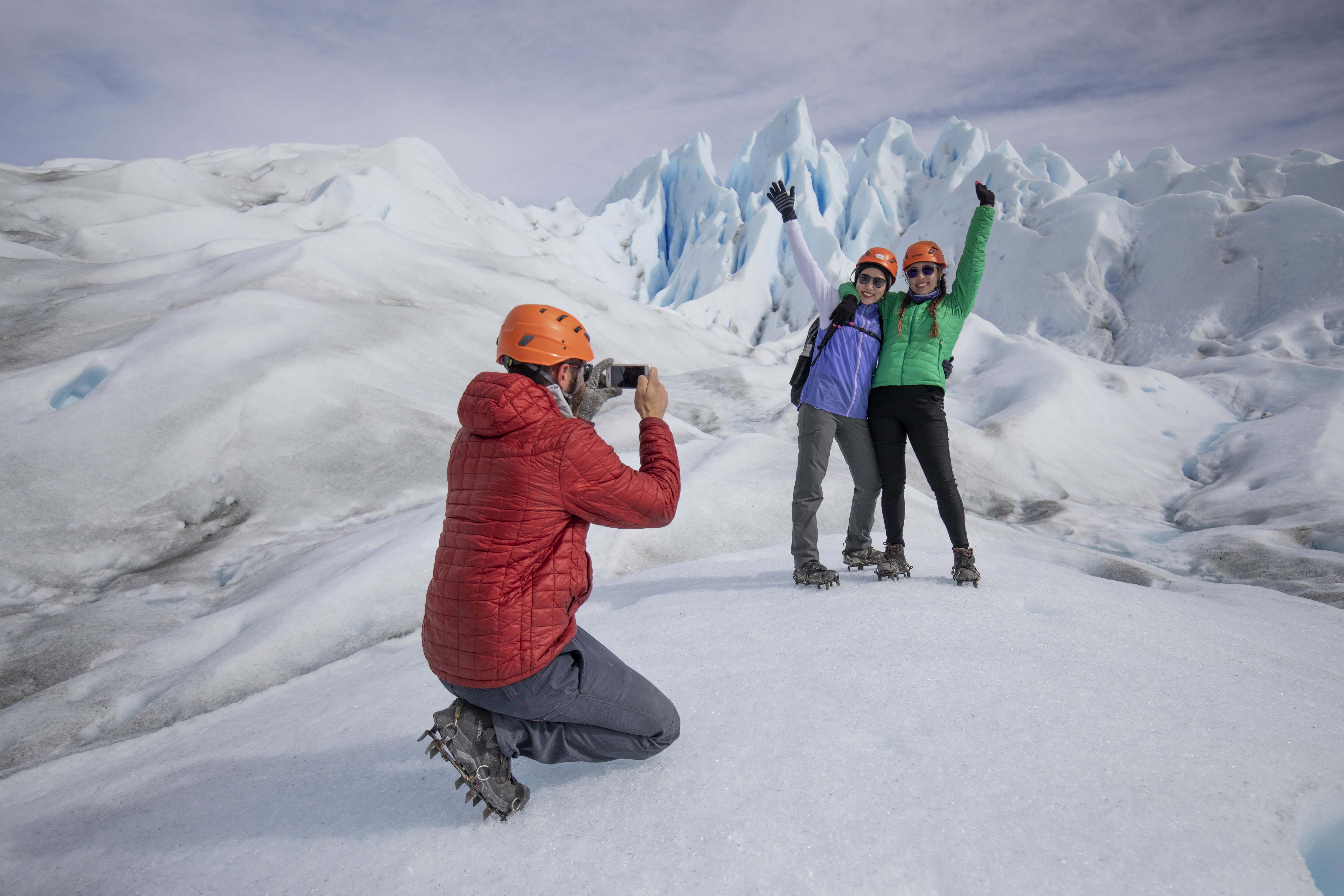 Passeio minitrekking sobre a Geleira Perito Moreno, El Calafate