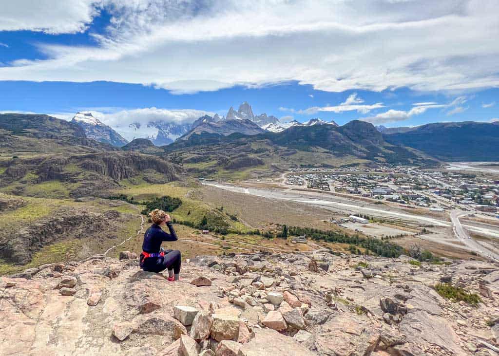 Vista panorâmica desde o Mirante dos Condores em El Chaltén