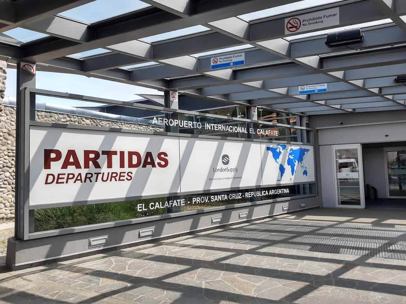 Partidas aeropuerto El Calafate