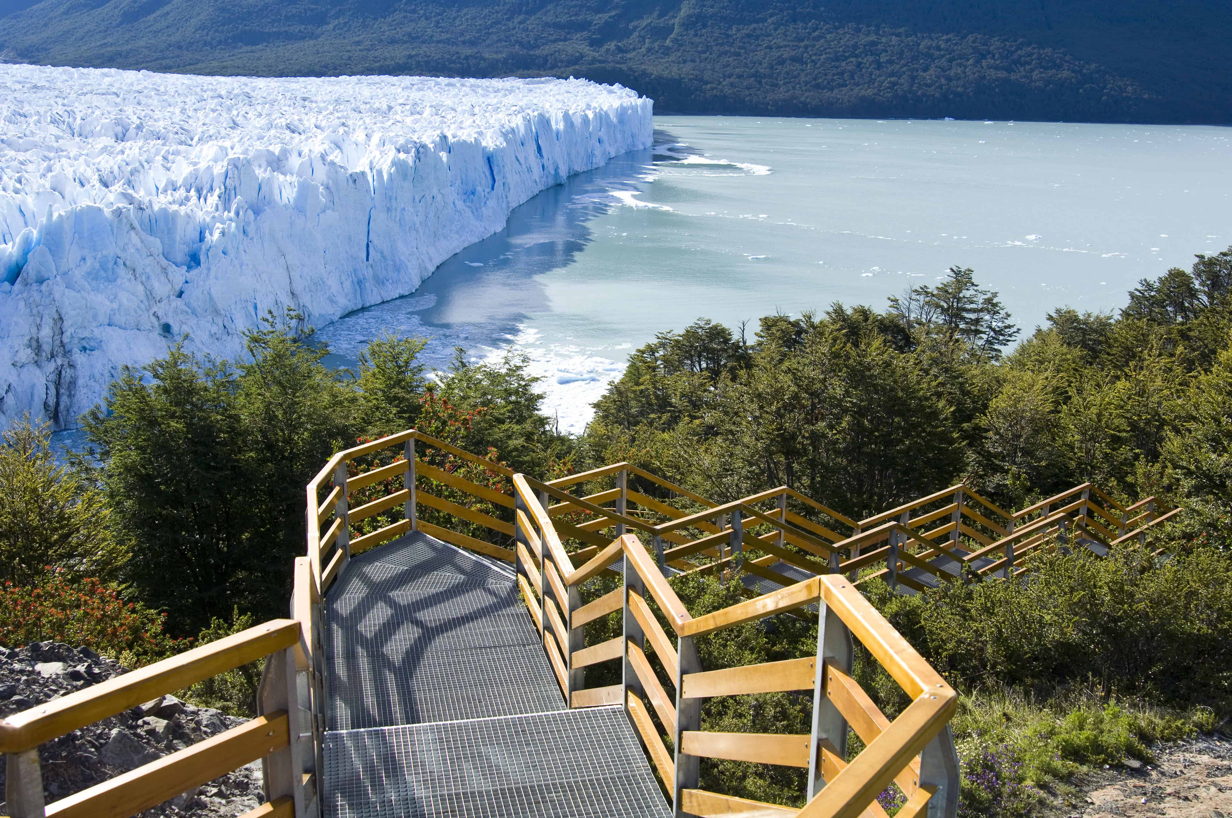 Pasarelas Perito Moreno turistas