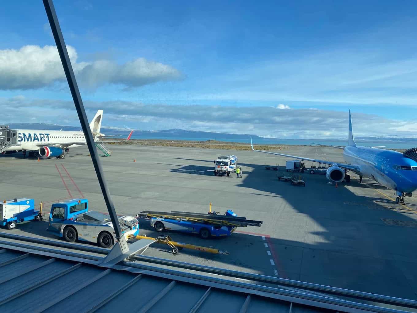 Terminal aeropuerto El Calafate Argentina