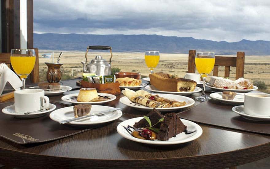 Lanche patagônico incluído no passeio Cerro Frías 4x4 em El Calafate