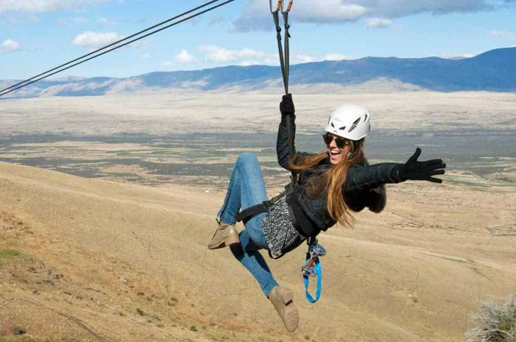 Cerro Frías Tirolesa, zipline de 2000 m en El Calafate