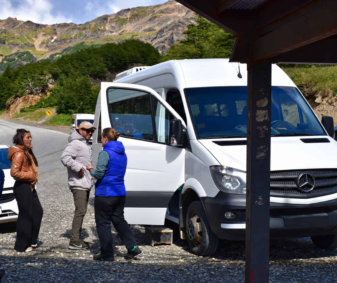 Van de la excursión Lagos Escondido y Fagnano en Ushuaia