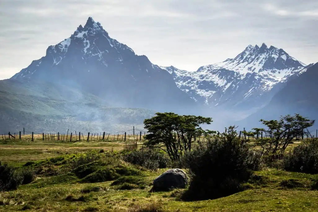 Sierra Alvear y Valle Carbajal, Tierra del Fuego