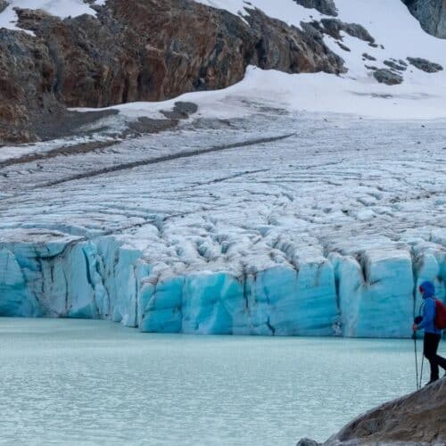 Trekking al Glaciar Ojo del Albino en Ushuaia, Patagonia