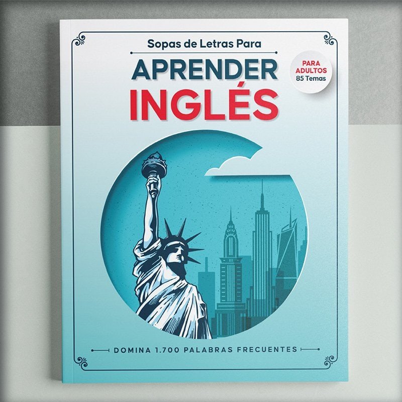 Libro de Sopa de Letras pra Aprender Ingles