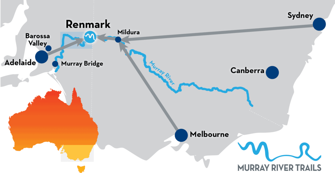 Renmark South Australia Map