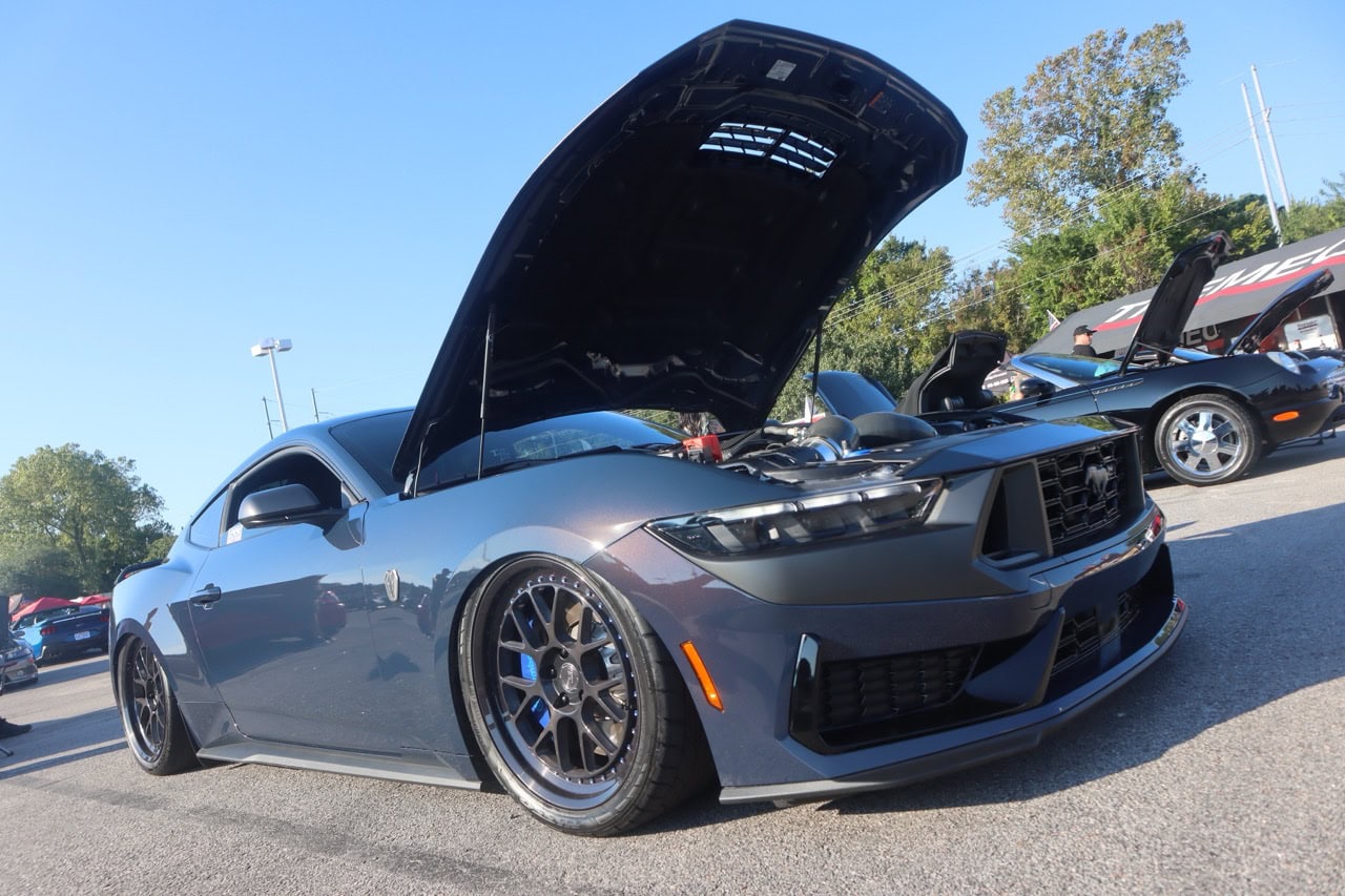 Mustang Week 2025 at Myrtle Beach, featuring custom and performance Ford Mustangs.