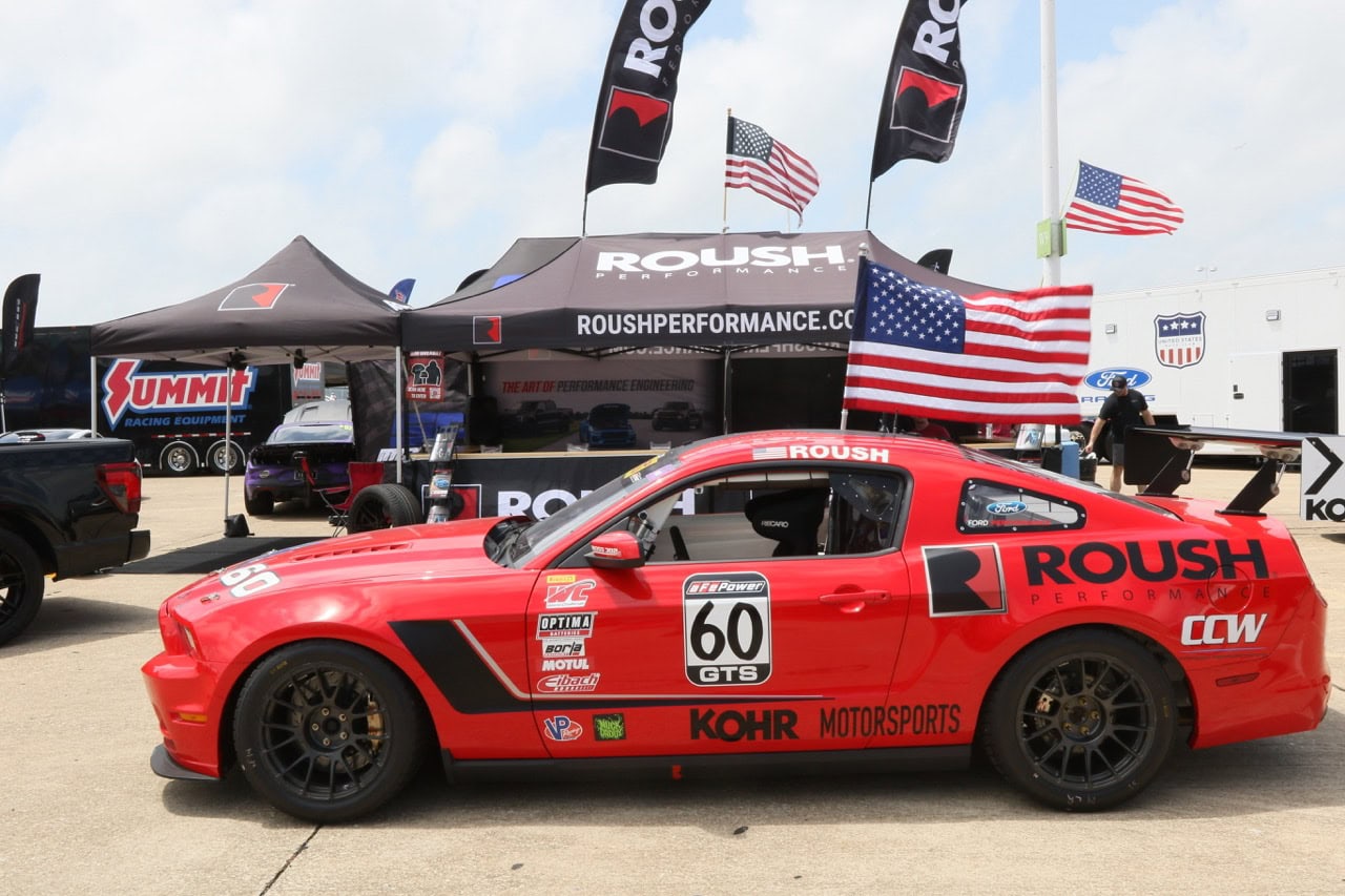 Roush Performance Mustang at Texas event 2026.