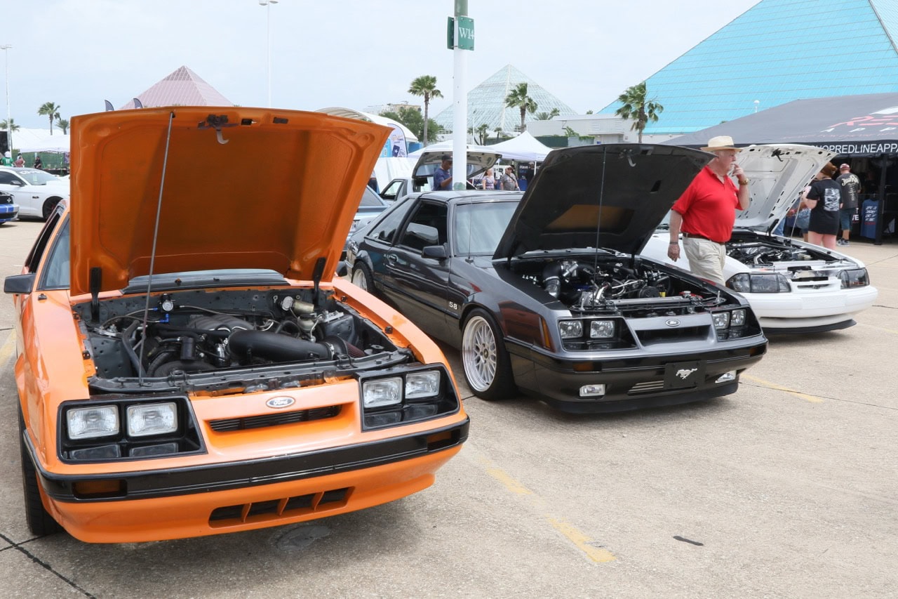 Mustang Week car show featuring classic Ford Mustangs in Texas 2026.
