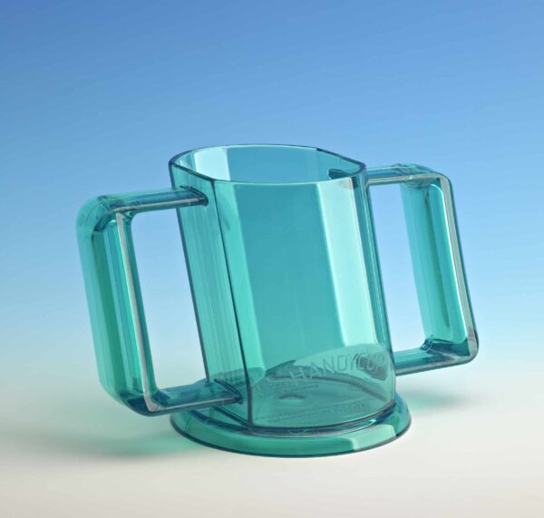 Becher mit Deckel grün