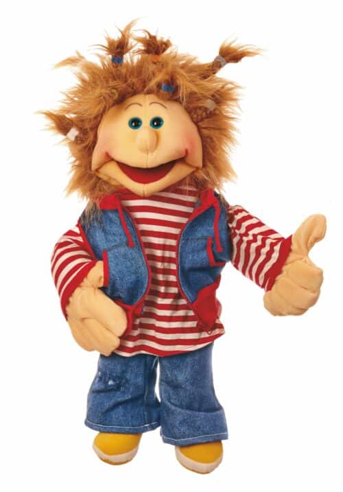 Bespielbare Handpuppe Ronja