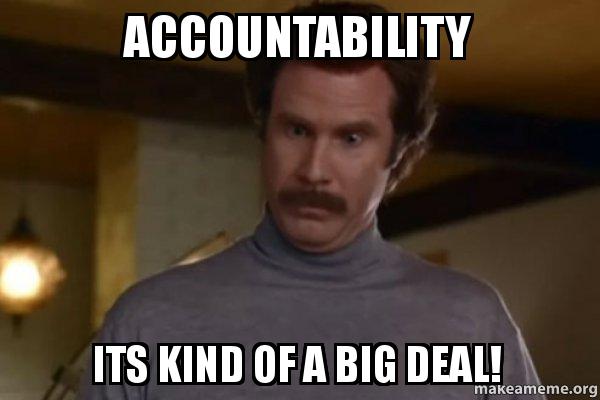 Accountability and how to make sure you stick to goals