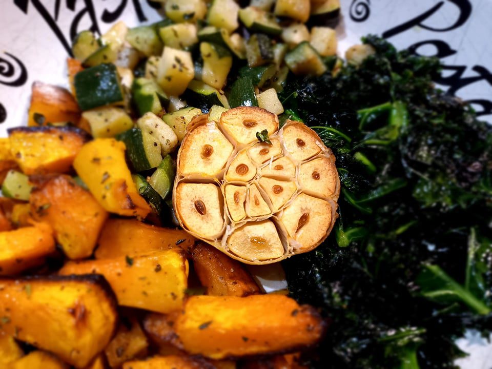 roasted winter vegetables
