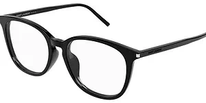 Stylish black eyeglasses for vision correction and fashion.