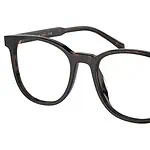 Stylish tortoiseshell eyeglasses for vision correction and fashion.