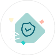 Icon representing a simplified technology stack