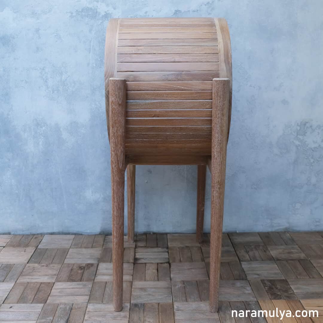 Teak Round Cabinets