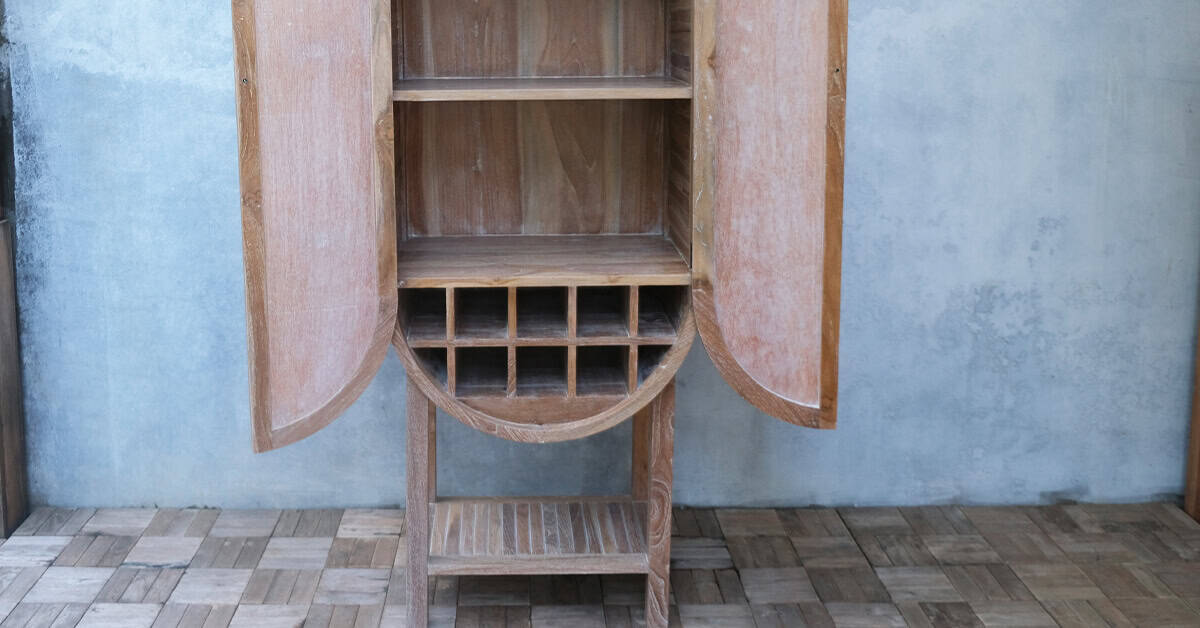 Teak Wine Cabinets