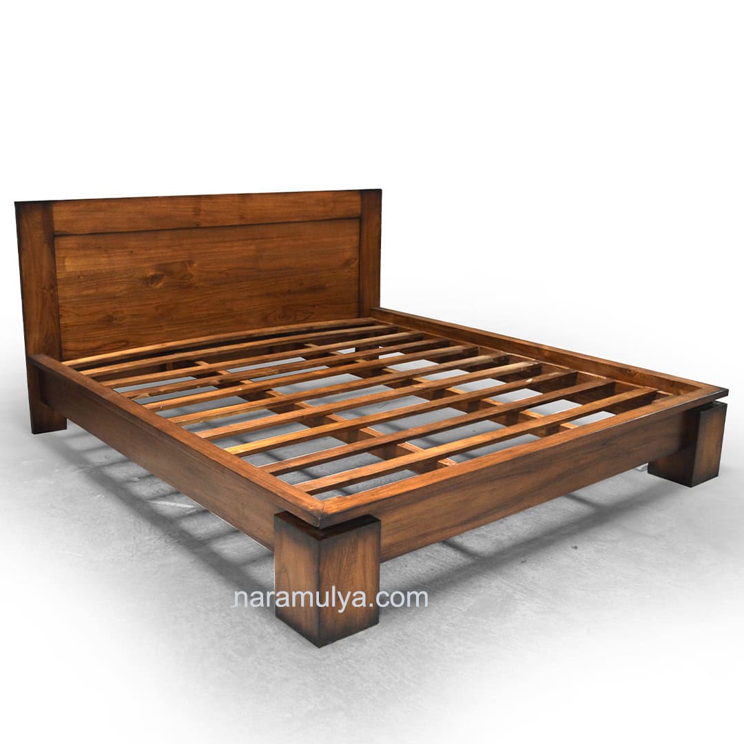 Solid Teak Bed
