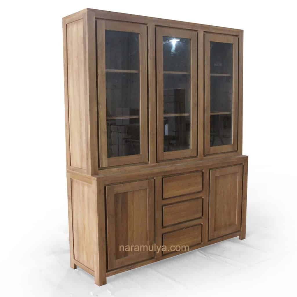 Teak Display Cabinets