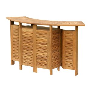 classic teak outdoor table