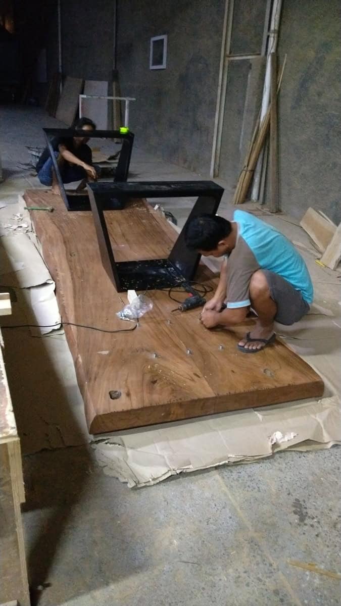 on site furniture installations