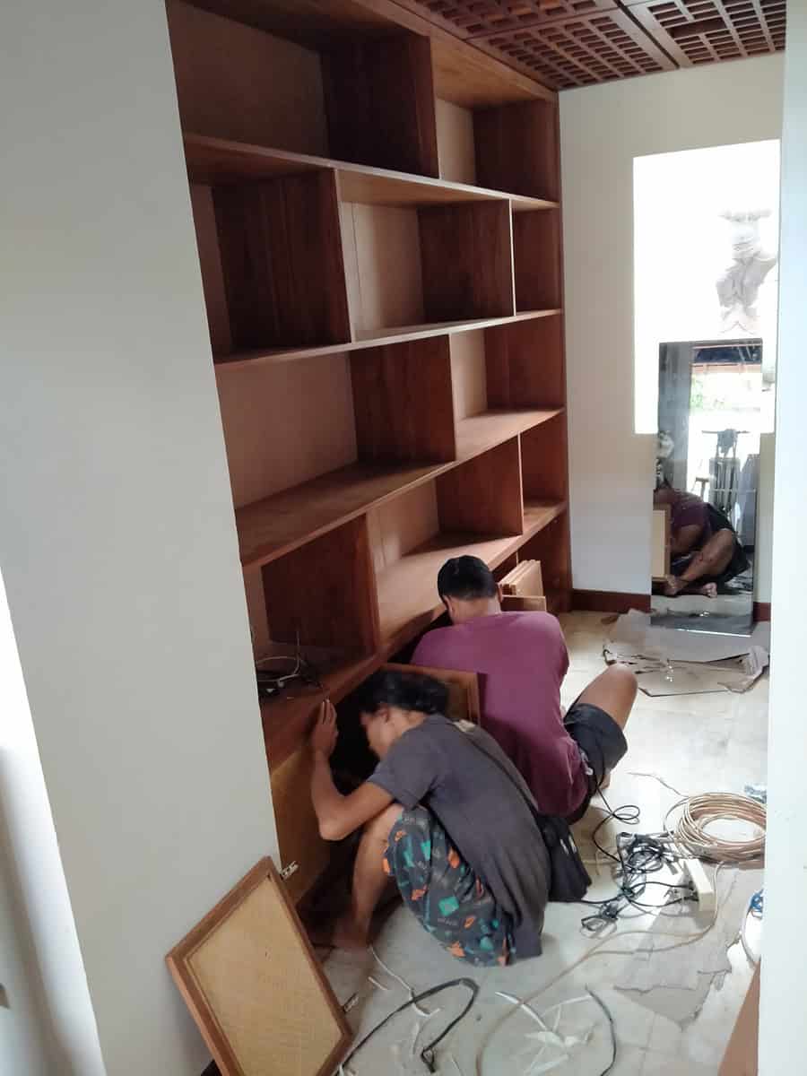 on site furniture installations