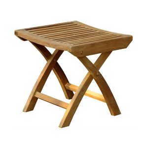 Teak Footstool