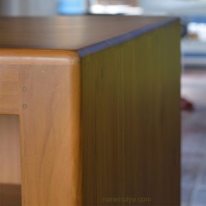 Teak Media Console
