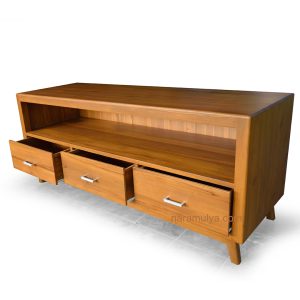 Teak Media Console