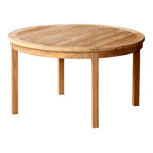 classic teak outdoor table