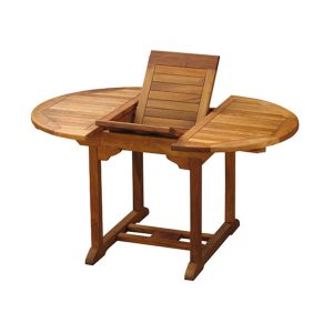 classic teak outdoor table