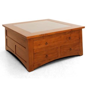 teak coffee table
