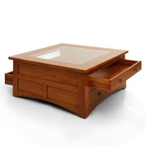 teak coffee table