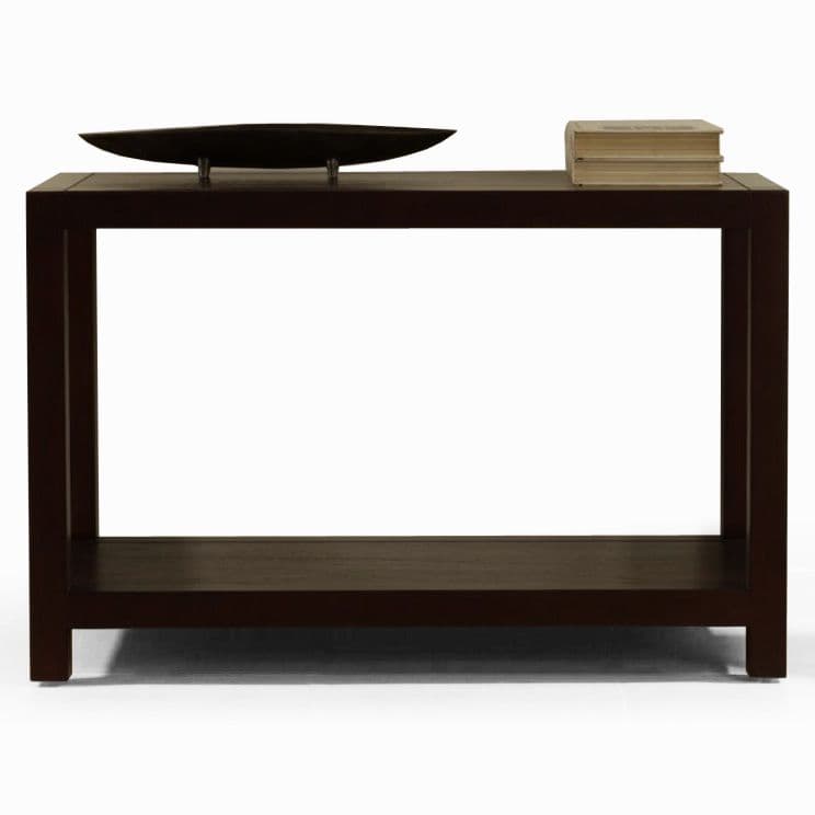 Teak console table