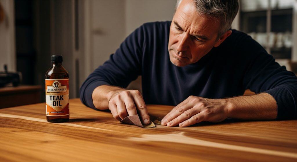 How to Care for Indoor Teak Furniture: Simple Tips That Keep It Looking Beautiful 5 fixing minor scratches
