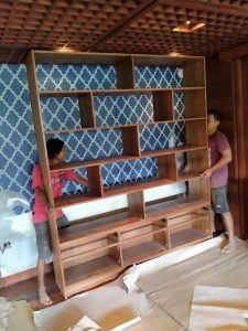 on site furniture installations