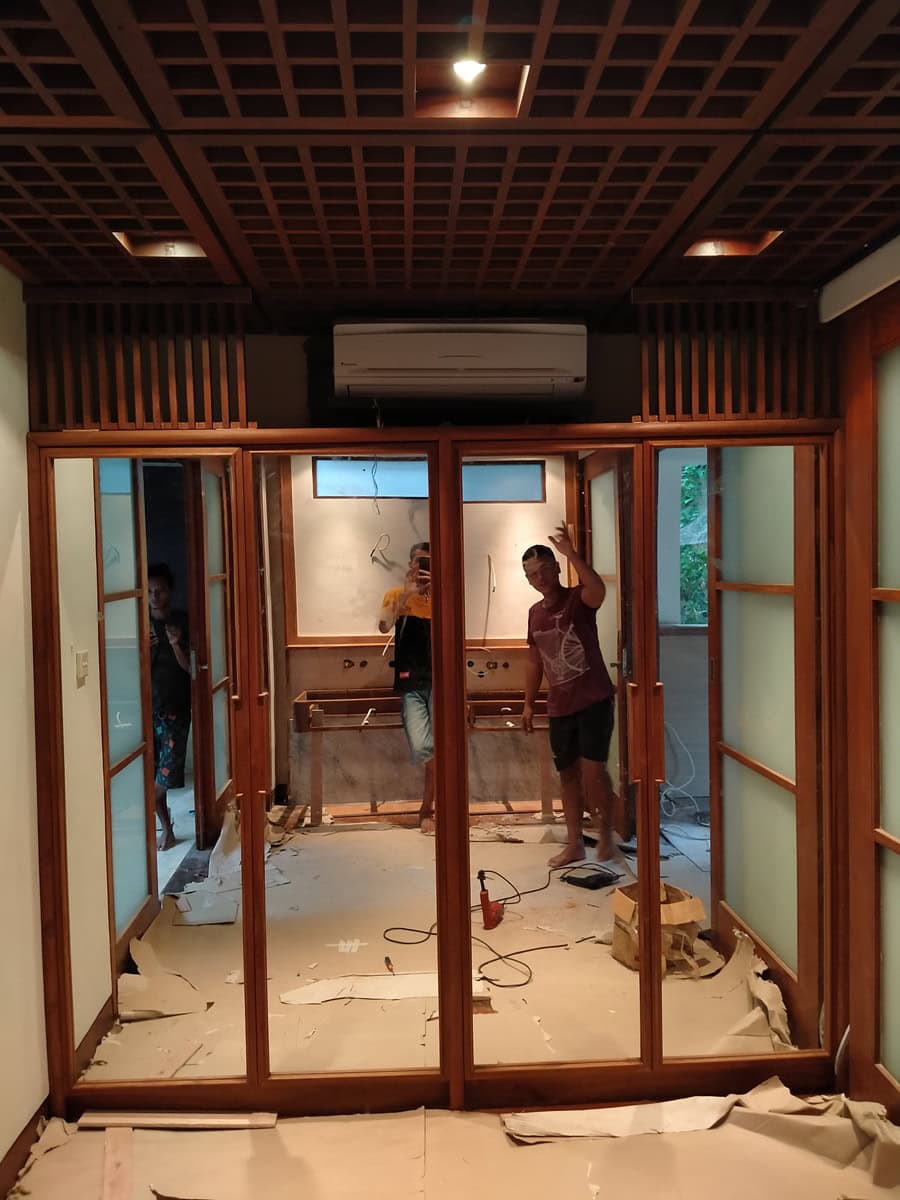 on site furniture installations