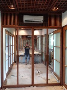 on site furniture installations