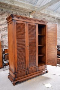 teak wardrobe