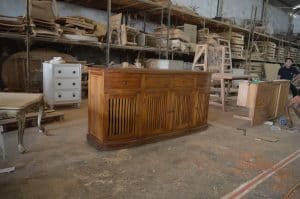 teak sideboard