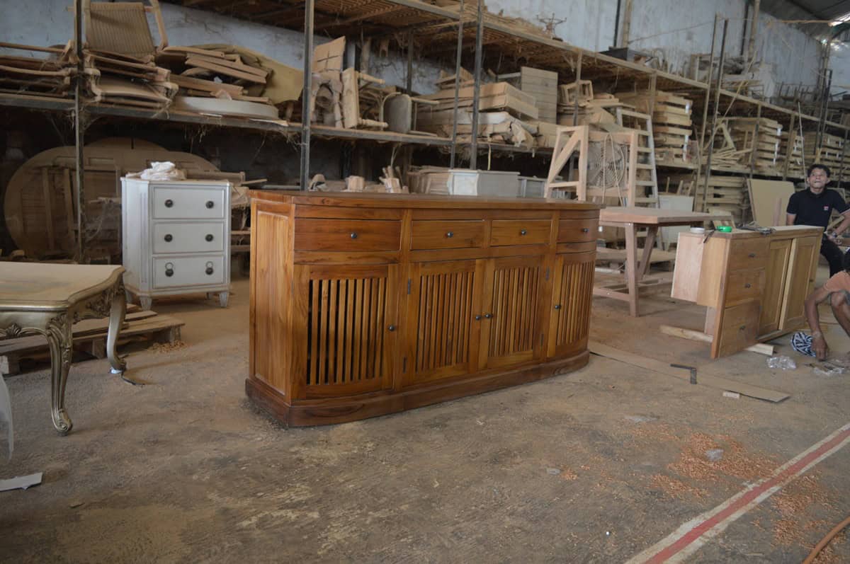 teak sideboard