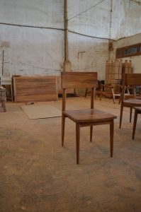 teak dining chair