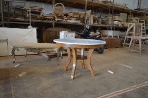 marble dining table